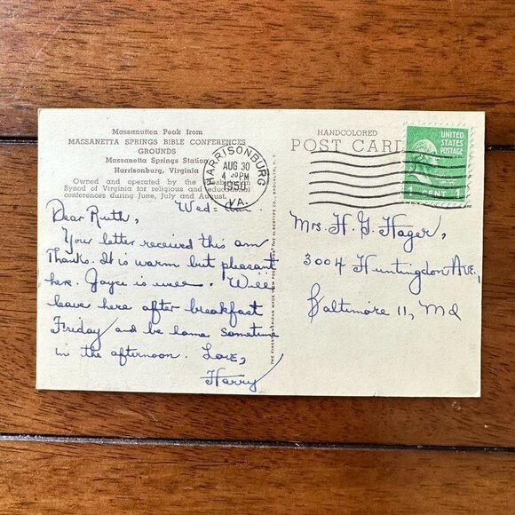 Massanutten Springs Station Harrisonburg Virginia Postcard - Picture 9 of 14